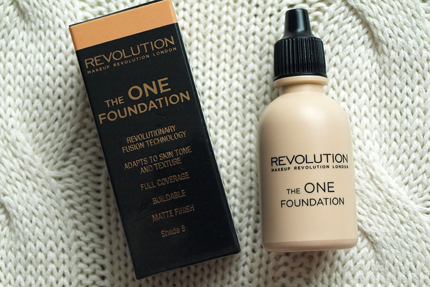Makeup revolution one foundation